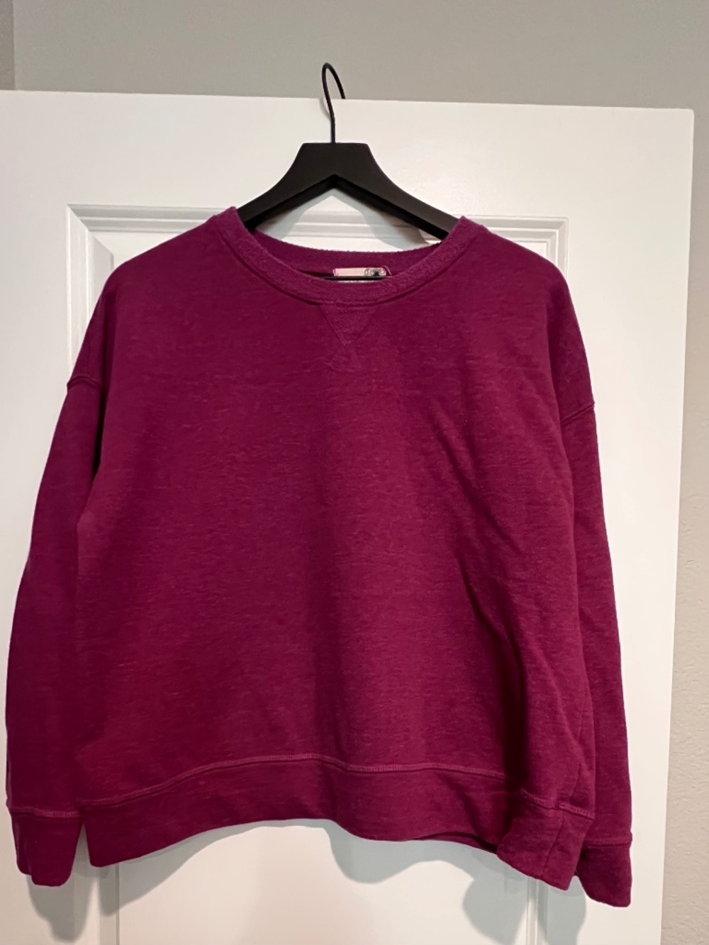 Long Sleeve Terry Sweater